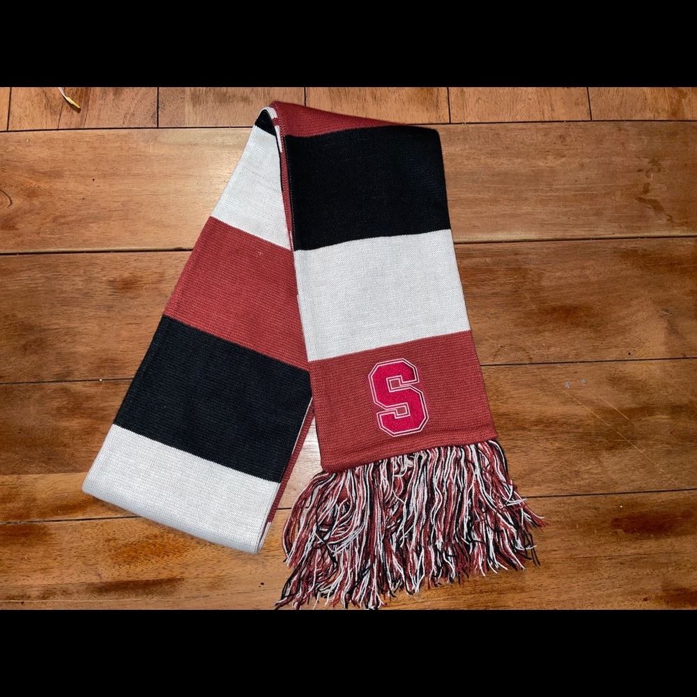 Stanford university logo multicolor scarf